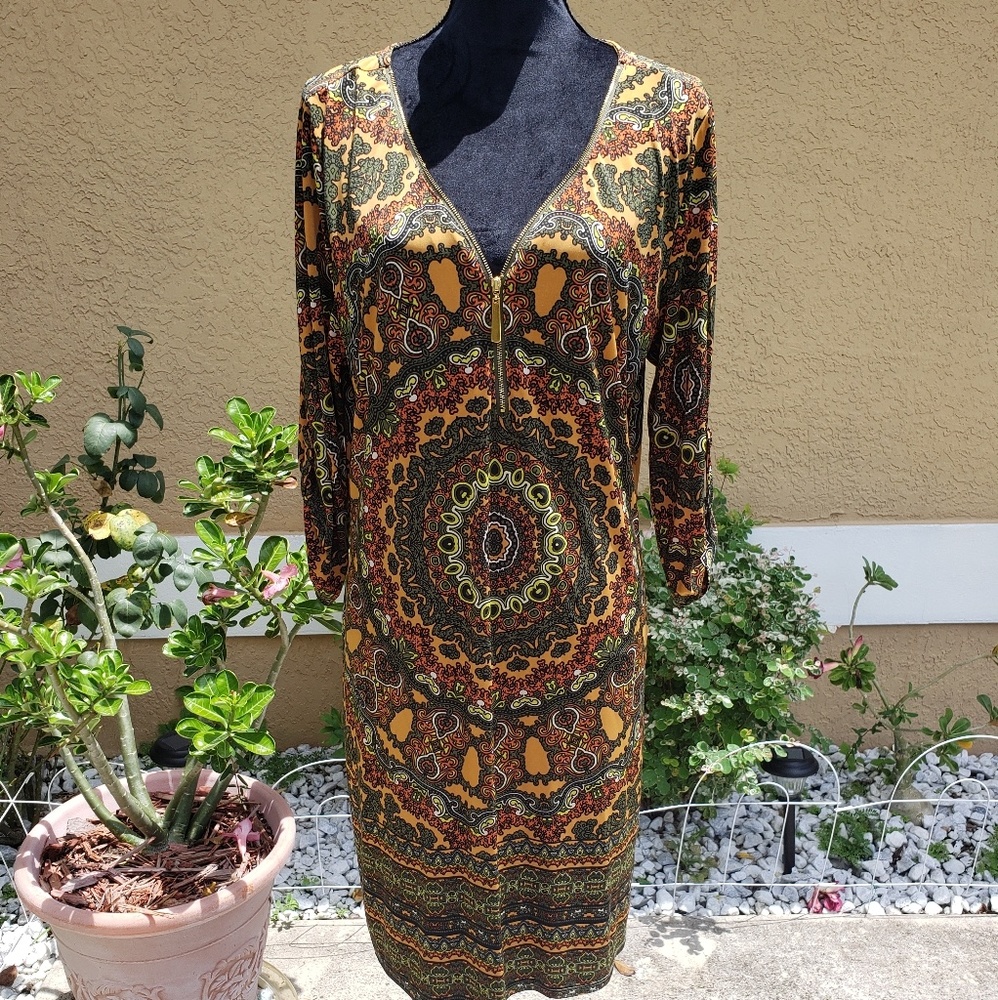 Mid length dress